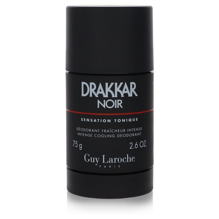 DRAKKAR NOIR by Guy Laroche - Intense Cooling Deodorant Stick 2.6 oz 77 ml for Men