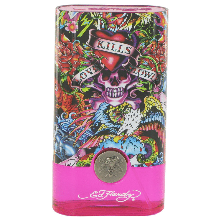 Ed Hardy Hearts & Daggers by Christian Audigier Eau De Toilette Spray (unboxed) 3.4 oz