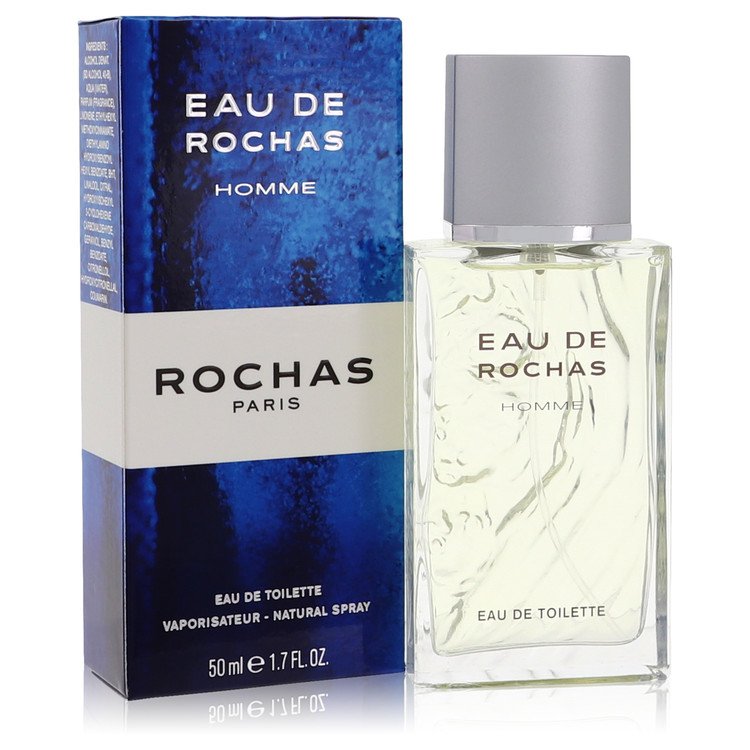 EAU DE ROCHAS by Rochas - Eau De Toilette Spray 1.7 oz 50 ml for Men