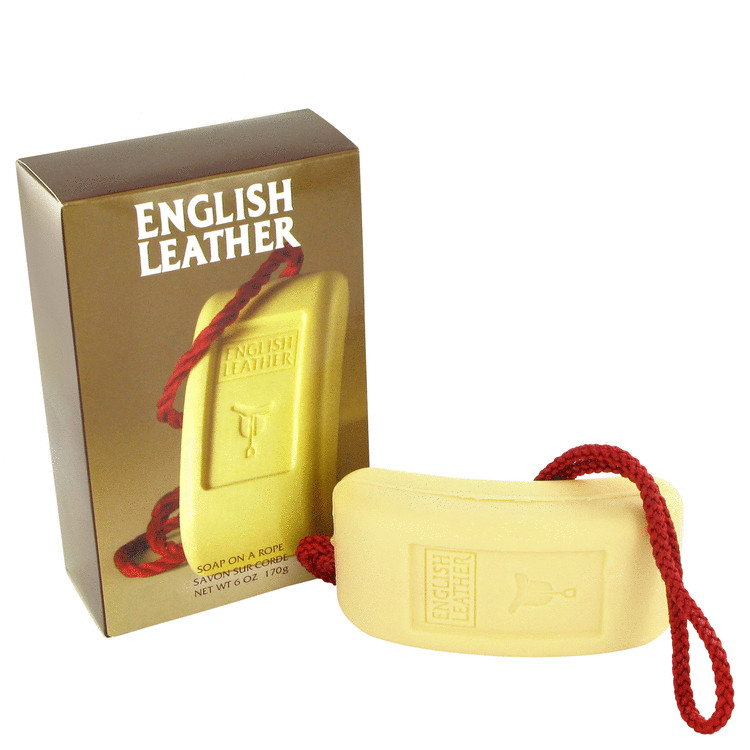 ENGLISH LEATHER by Dana - Soap on a rope 6 oz 177 ml for Men