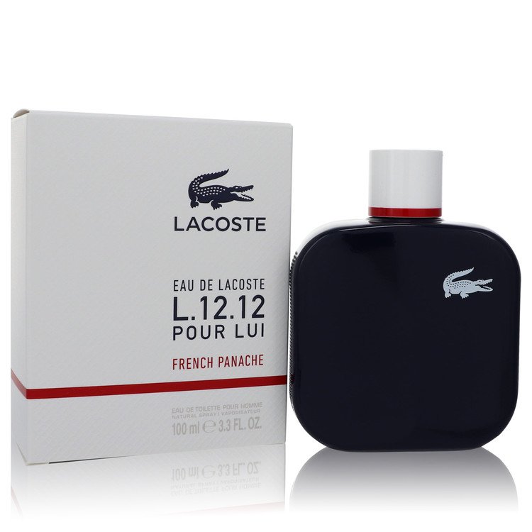 Eau De Lacoste L.12.12 Pour Lui French Panache Cologne 3.3 oz EDT Spray for Men