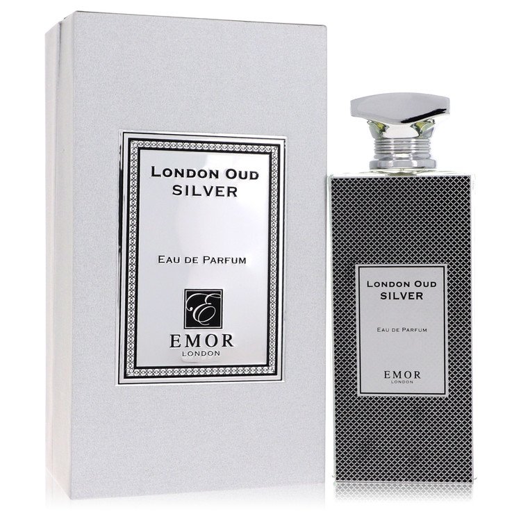 Emor London Oud Silver Cologne 4.2 oz EDP Spray (Unisex) for Men