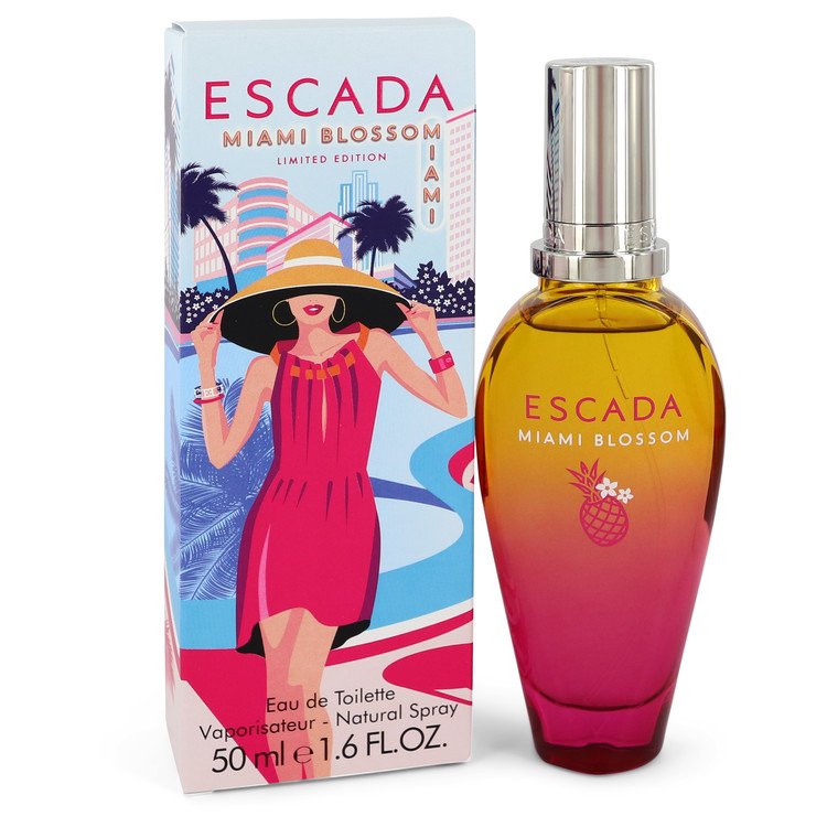 Escada Miami Blossom by Escada - Eau De Toilette Spray 1.6 oz 50 ml for Women