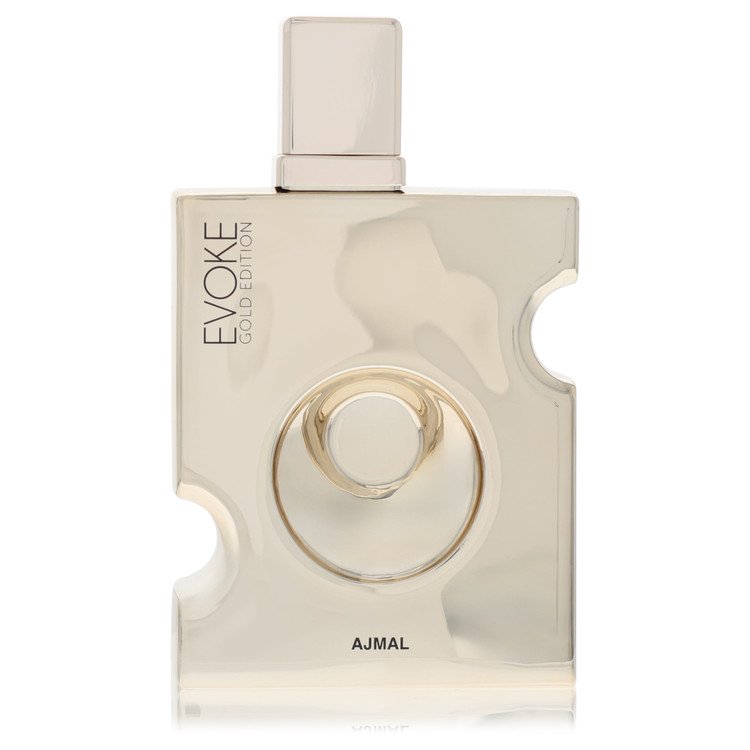 Authentic Ajmal Evoke Gold Eau De Parfum Spray (unboxed) 3 oz Outlet Batch Verified Bottle