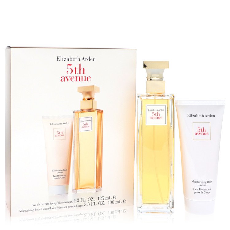 Image Of     5TH AVENUE by Elizabeth Arden Women Gift Set 4.2 oz Eau De Parfum Spray + 3.3 oz Body Lotion    