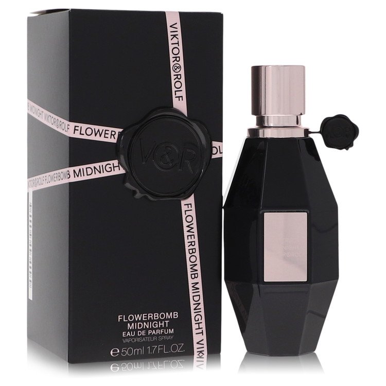 Flowerbomb Midnight by Viktor & Rolf - Eau De Parfum Spray 1.7 oz 50 ml for Women