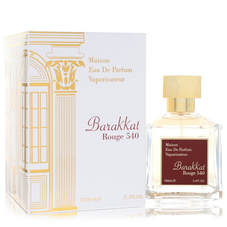 Authentic Fragrance World Barakkat Rouge 540 Eau De Parfum Spray (Unisex) 3.4 oz Outlet Batch Verified Bottle