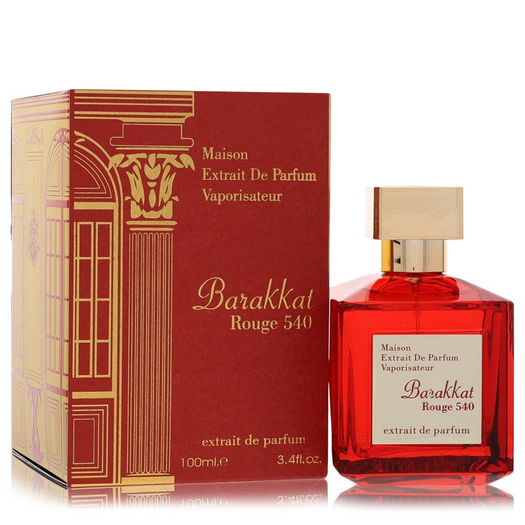 Authentic Fragrance World Barakkat Rouge 540 Extrait De Parfum Spray (Unisex) 3.4 oz Outlet Batch Verified Bottle