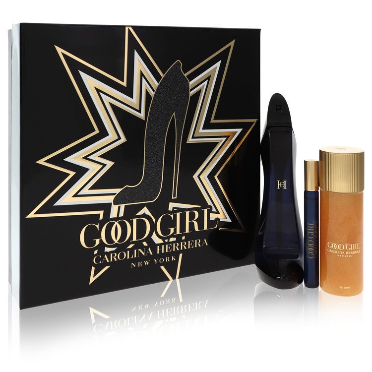 EAN 8411061010310 product image for Good Girl for Women, Gift Set (2.7 oz EDP Spray + .34 Mini EDP Roll-On + 3.4 oz  | upcitemdb.com