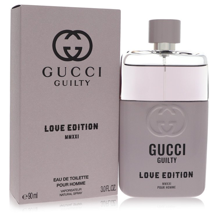 Gucci Guilty Love Edition Mmxxi Cologne 3 oz EDT Spray for Men