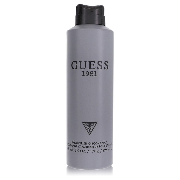 Guess 1981 Cologne by Guess 6 oz Body Spray for Men