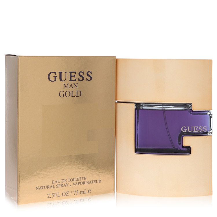 Guess Gold by Guess Eau De Toilette Spray 2.5 oz For Men