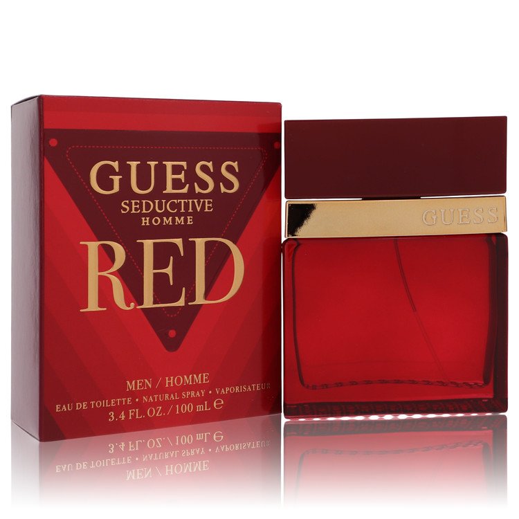 Guess Seductive Homme Red by Guess Eau De Toilette Spray 3.4 oz For Men