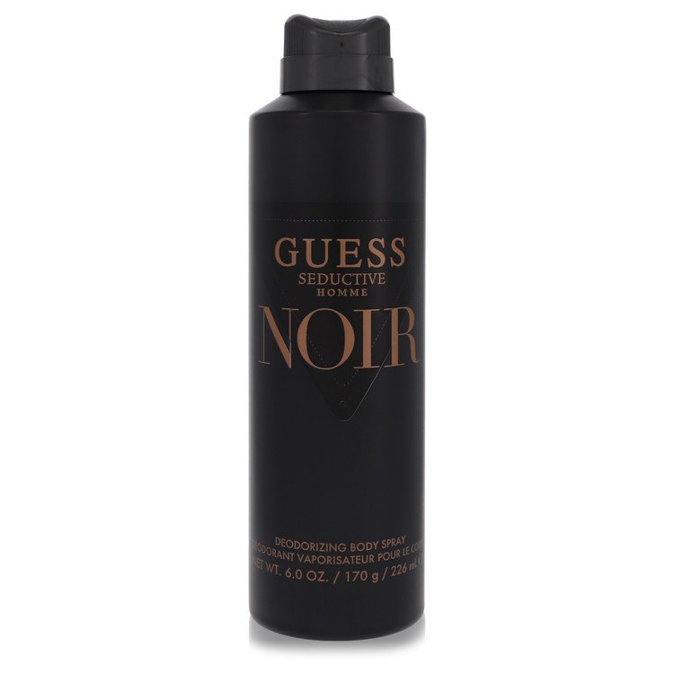 Guess Seductive Homme Noir Cologne by Guess 6 oz Body Spray for Men