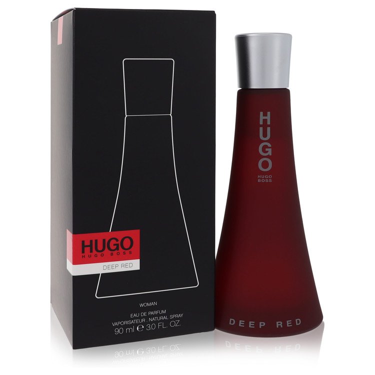 hugo DEEP RED by Hugo Boss Women Eau De Parfum Spray 3 oz Image
