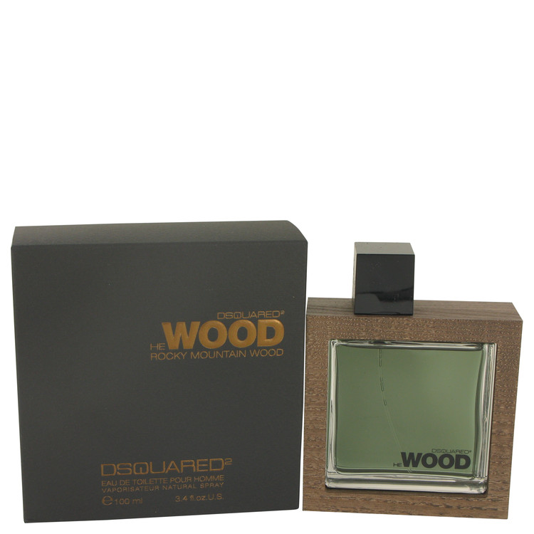 He Wood Rocky Mountain Wood Cologne 100 ml EDT Spay for Men