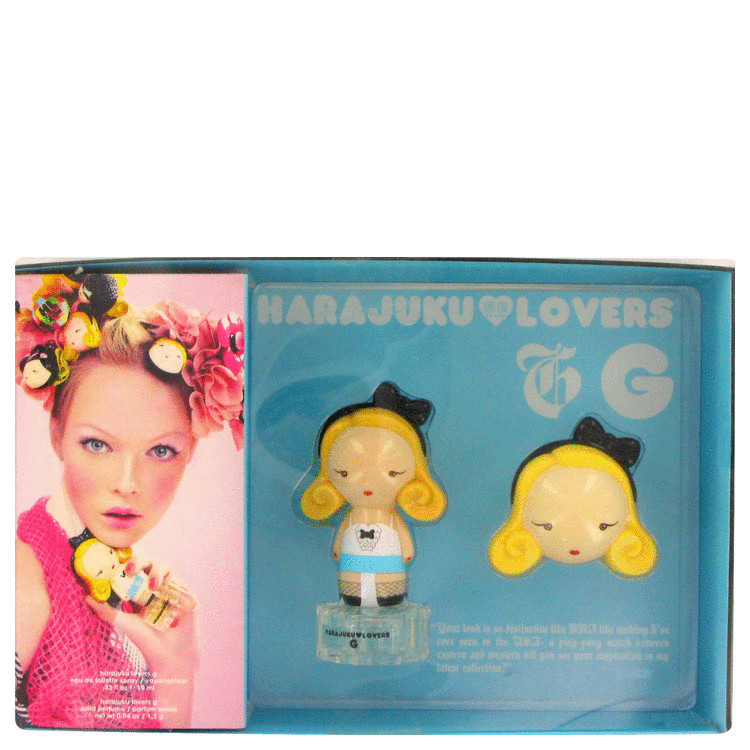 Harajuku Lovers G for Women, Gift Set (.33 oz EDT Spray + Parfum Compact)
