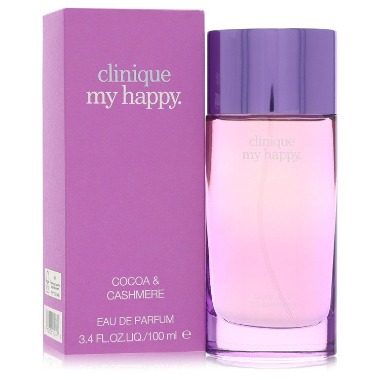 Authentic Clinique Happy Cocoa & Cashmere Eau De Parfum Spray 3.4 oz Outlet Batch Verified Bottle