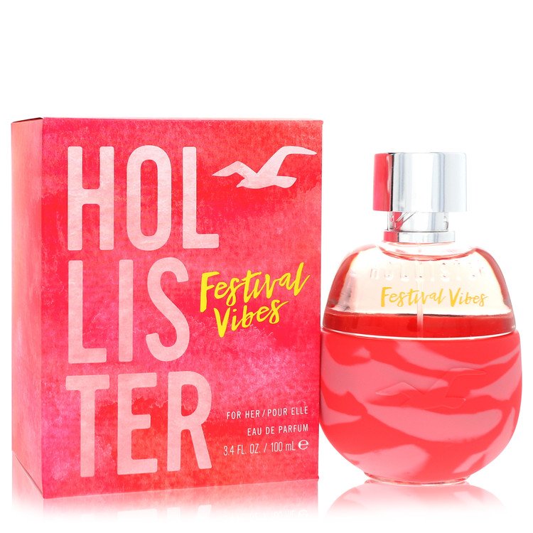Hollister Festival Vibes by Hollister - Eau De Parfum Spray 3.4 oz 100 ml for Women