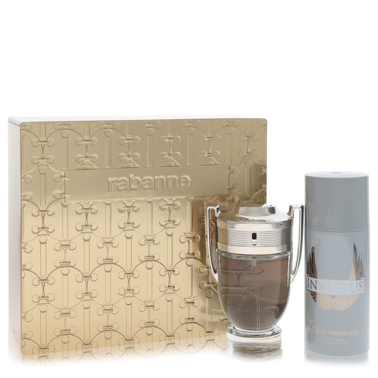 Invictus Gift Set -- Gift Set - 3.4 oz EDT Spray + 5.1 oz Deodorant Spray for Men