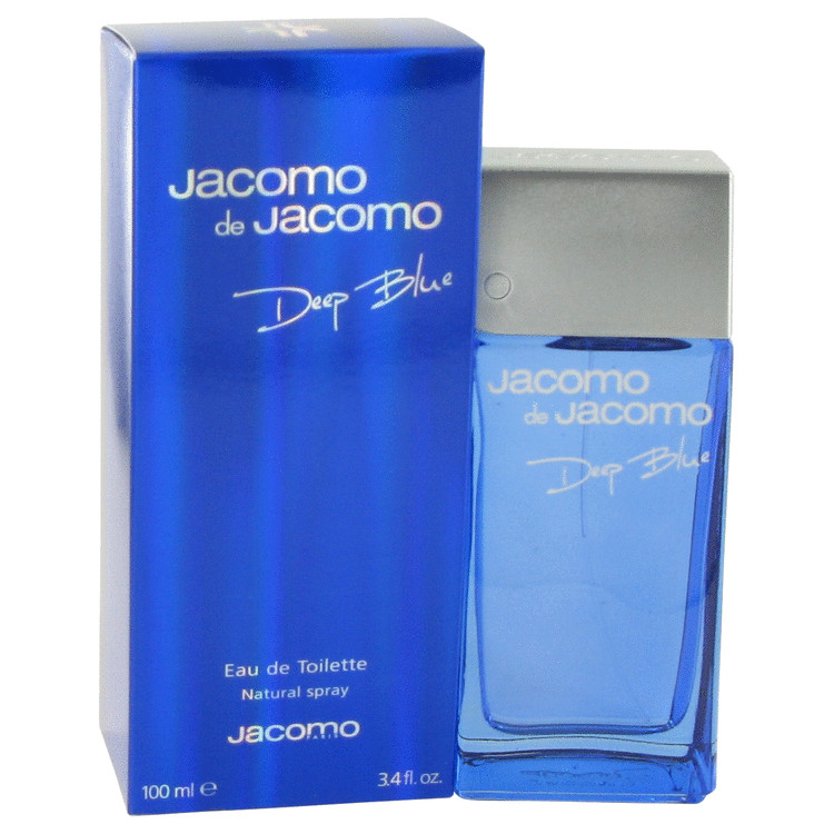 Jacomo Deep Blue Cologne by Jacomo 100 ml EDT Spay for Men