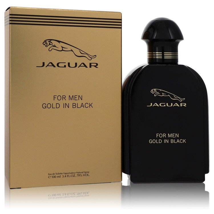 Jaguar Gold In Black Cologne by Jaguar 100 ml EDT Spray for Men