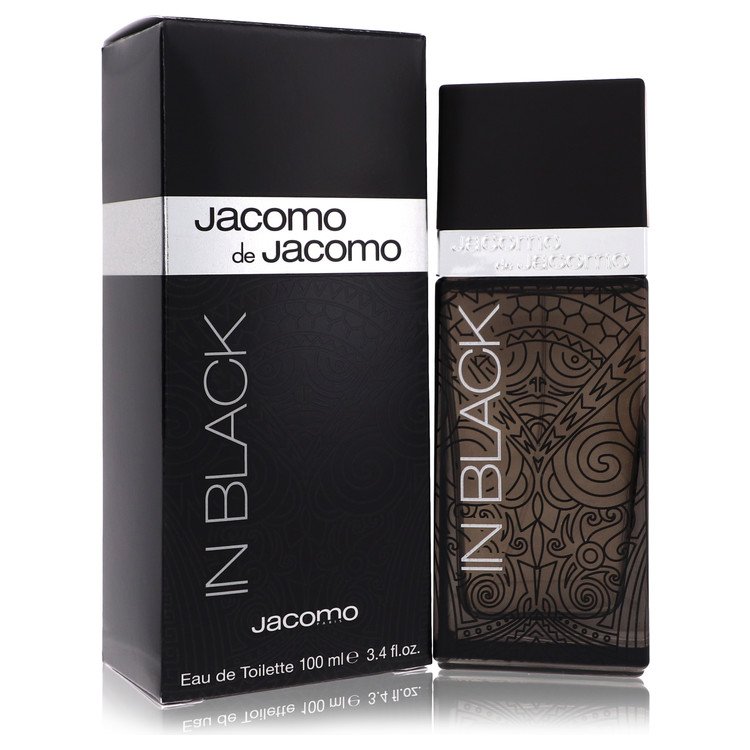 Jacomo De Jacomo In Black Cologne by Jacomo 3.4 oz EDT Spray for Men