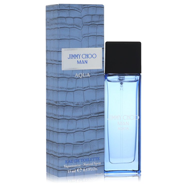 Authentic Jimmy Choo Man Aqua Eau De Toilette Spray .5 oz Outlet Batch Verified Bottle