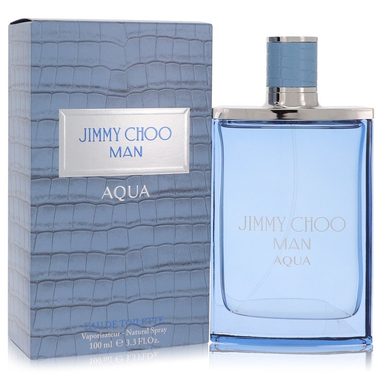Jimmy Choo Man Aqua by Jimmy Choo Eau De Toilette Spray 3.3 oz Image
