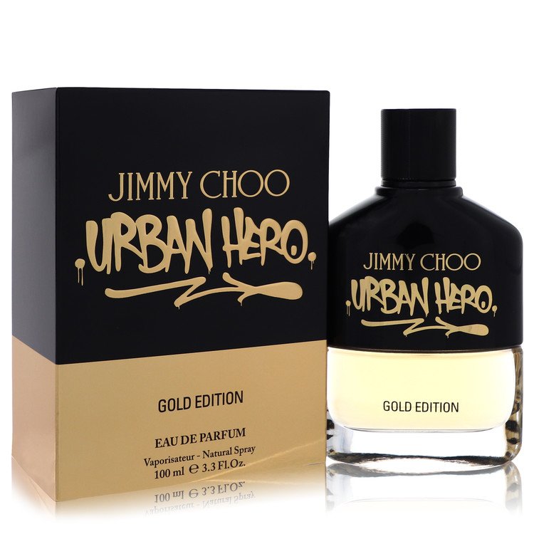 Jimmy Choo Urban Hero Gold Edition by Jimmy Choo Eau De Parfum Spray 3.3 oz Image
