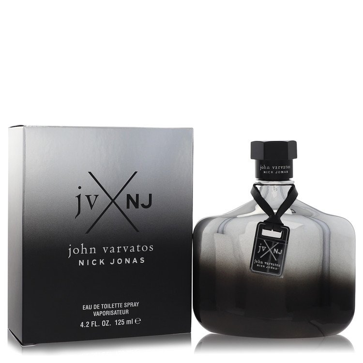 John Varvatos Nick Jonas JV x NJ by John Varvatos Men Eau De Toilette Spray (Silver Edition) 4.2 oz Image