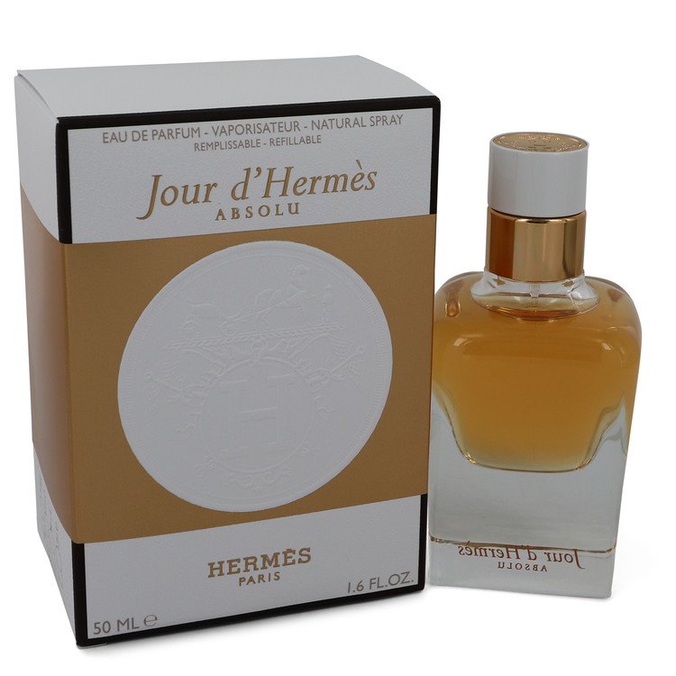Jour D'hermes Absolu by Hermes - Eau De Parfum Spray Refillable 1.6 oz 50 ml for Women