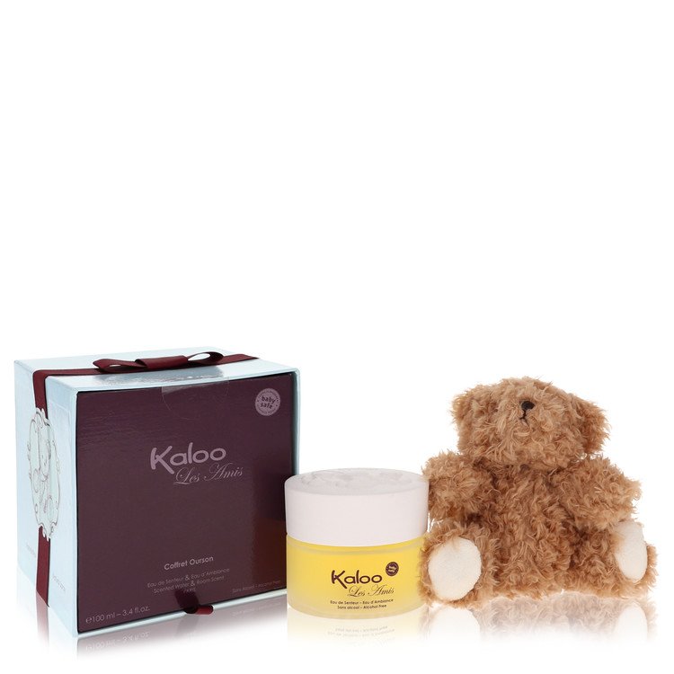 Kaloo Les Amis Cologne 100 ml Eau De Senteur Spray / Room Fragrance Spray (Alcohol Free) + Free Fluffy Bear for Men