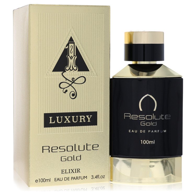 Khalis Resolute Gold Elixir Luxury Collection Cologne 100 ml EDP Spray for Men