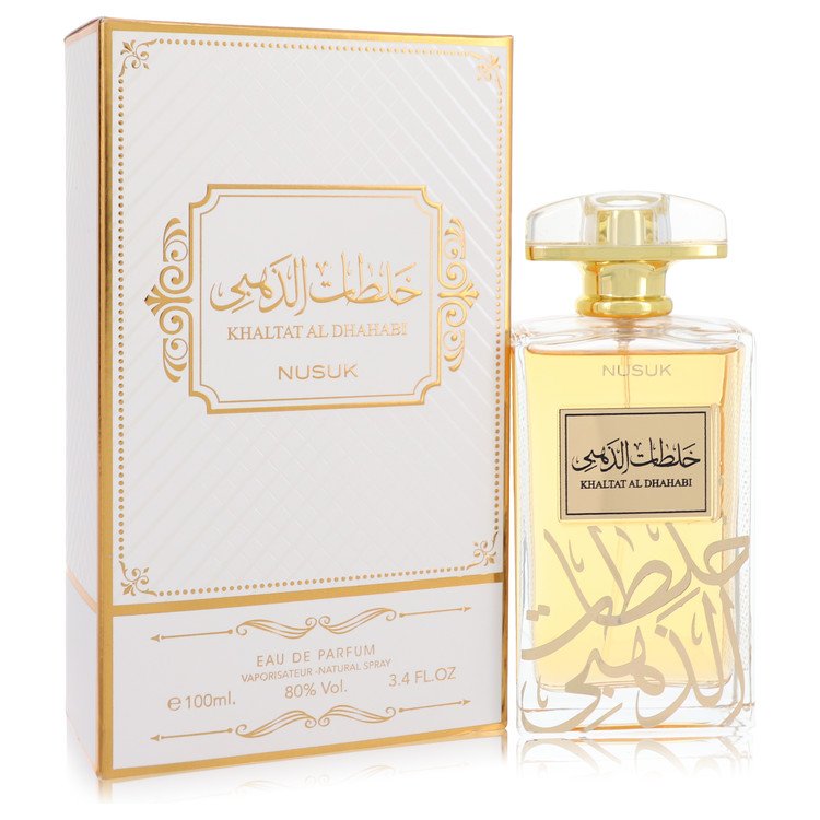 Khaltat Al Dhahabi Cologne by Nusuk 100 ml EDP Spray (Unisex) for Men
