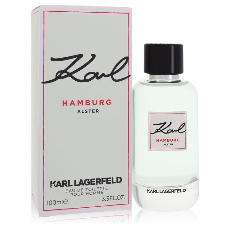 Karl Hamburg Alster Cologne by Karl Lagerfeld 3.3 oz EDT Spray for Men