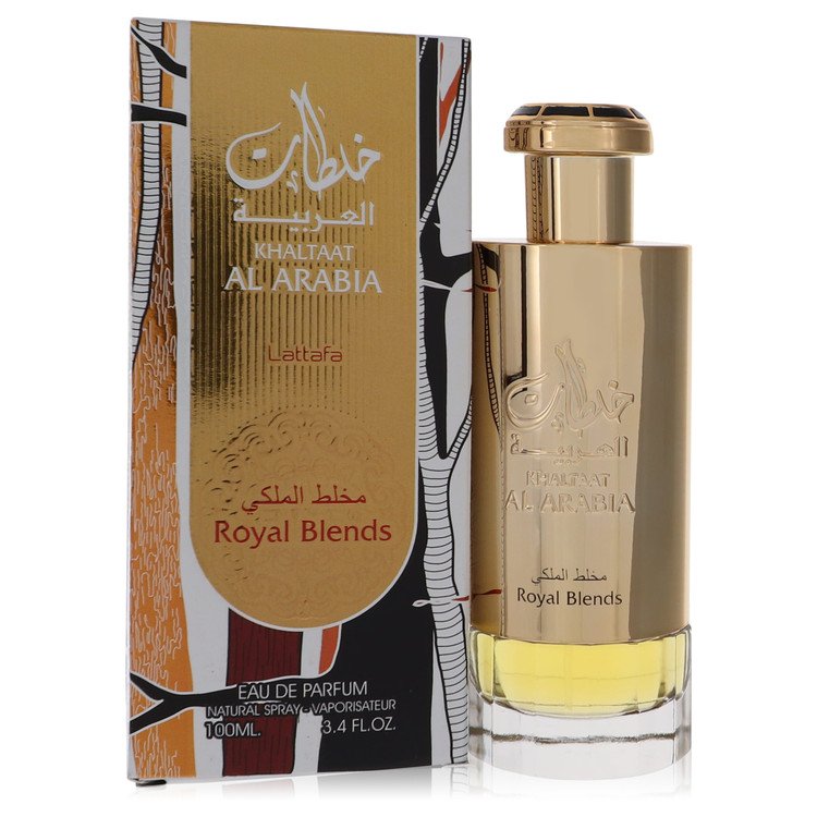 Khaltat Al Arabia by Lattafa Eau De Parfum Spray (Royal Blends) 3.4 oz
