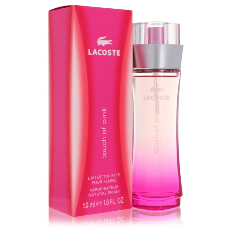 Touch of Pink by Lacoste Women Eau De Toilette Spray 1.6 oz Image