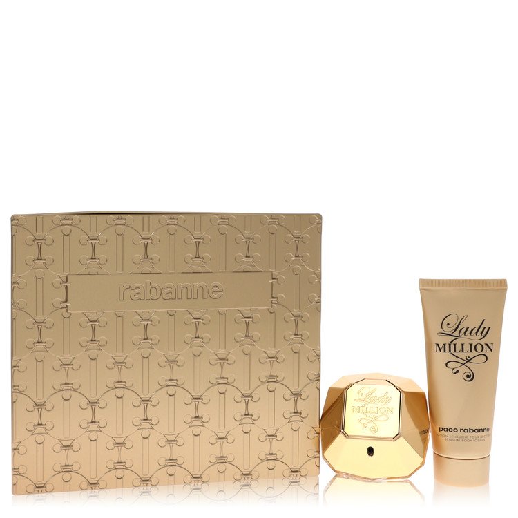 EAN 3349668520251 product image for Lady Million Gift Set -- Gift Set - 2.7 oz EDP Spray + 3.4 oz Body Lotion for  | upcitemdb.com