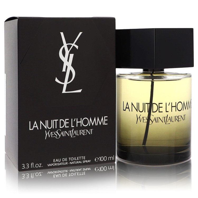 La Nuit De L'Homme by Yves Saint Laurent Men Eau De Toilette Spray 3.4 oz Image