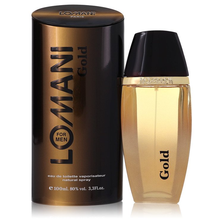 Lomani Gold Cologne by Lomani 100 ml Eau De Toilette Spray for Men