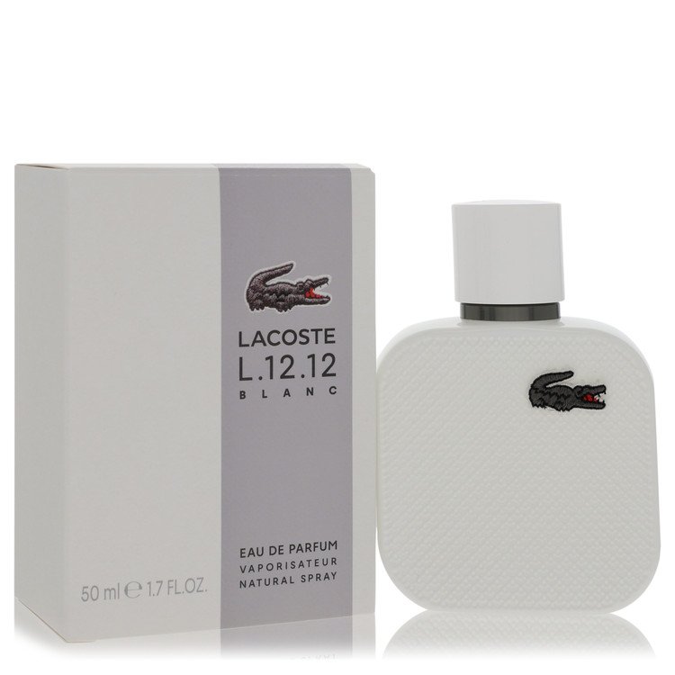 Authentic Lacoste Eau De Lacoste L.12.12 Blanc Eau De Parfum Spray 1.6 oz Outlet Batch Verified Bottle