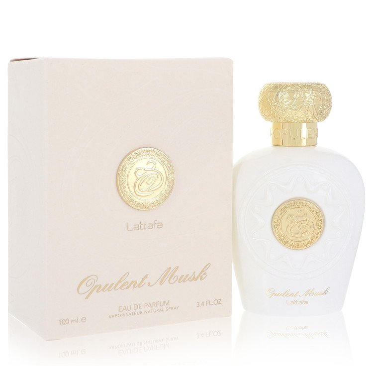 Lattafa Opulent Musk Perfume 3.4 oz EDP Spray (Unisex) for Women