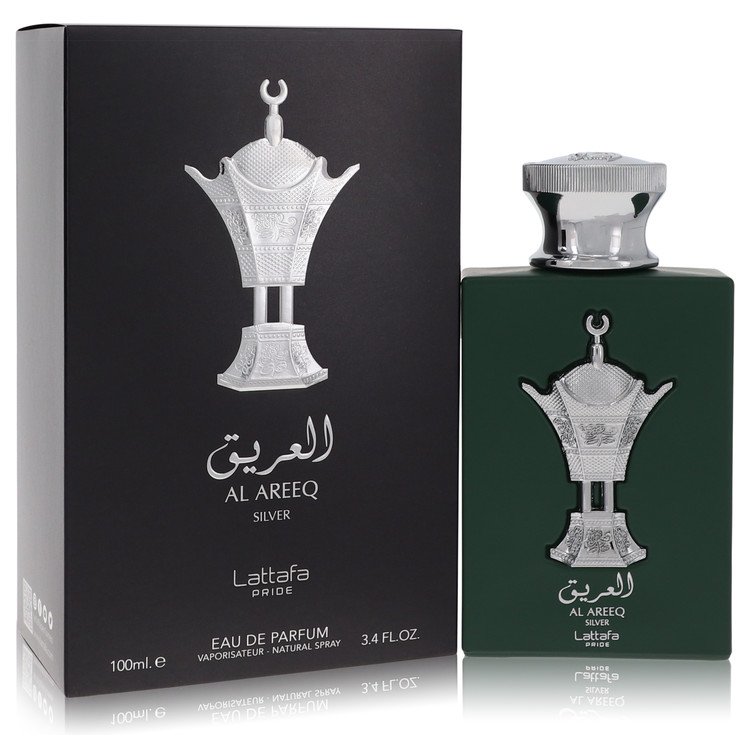 Lattafa Pride Al Areeq Silver Cologne 3.4 oz EDP Spray (Unisex) for Men