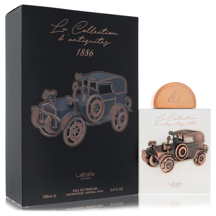 Authentic Lattafa Pride La Collection D'Antiquities 1886 Eau De Parfum Spray (Unisex) 3.4 oz Outlet Batch Verified Bottle