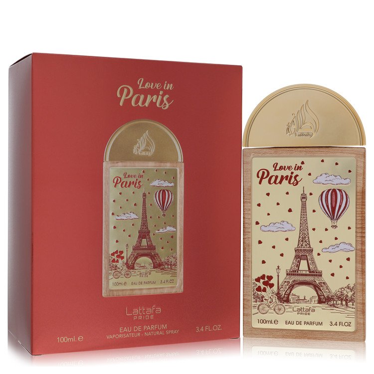 Authentic Lattafa Pride Love In Paris Eau De Parfum Spray (Unisex) 3.4 oz Outlet Batch Verified Bottle