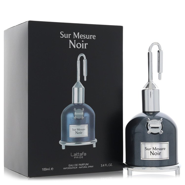 Authentic Lattafa Pride Sur Mesure Noir Eau De Parfum Spray (Unisex) 3.4 oz Outlet Batch Verified Bottle
