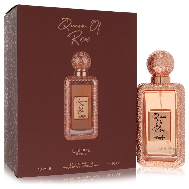 Authentic Lattafa Pride Queen Of Roses Eau De Parfum Spray (Unisex) 3.4 oz Outlet Batch Verified Bottle
