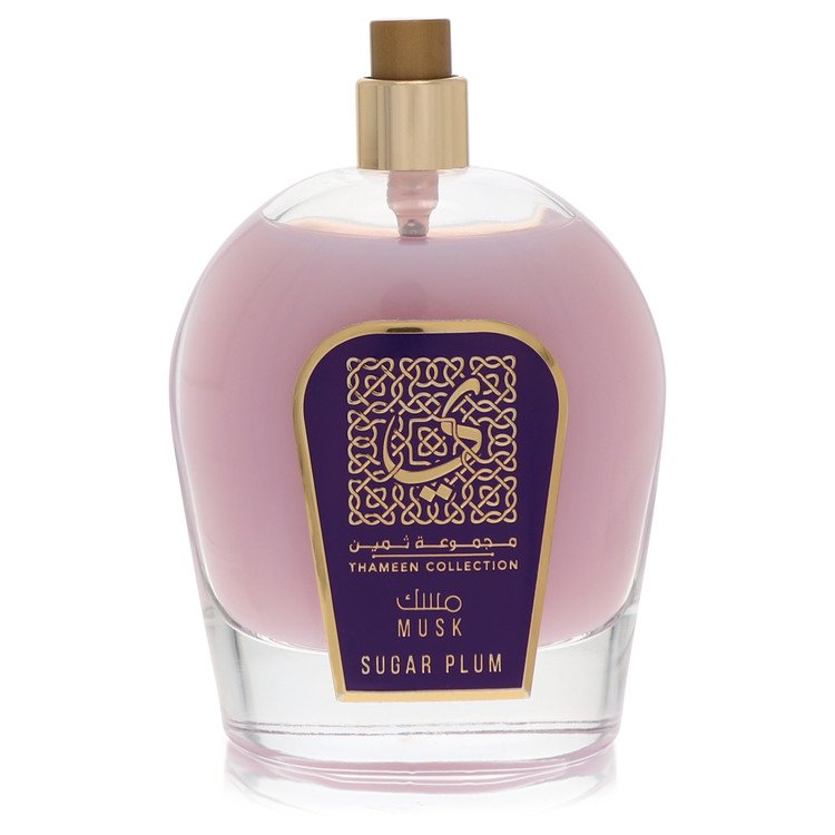 Authentic Lattafa Musk Sugar Plum Eau De Parfum Spray (Unisex Tester) 3.4 oz Outlet Batch Verified Bottle