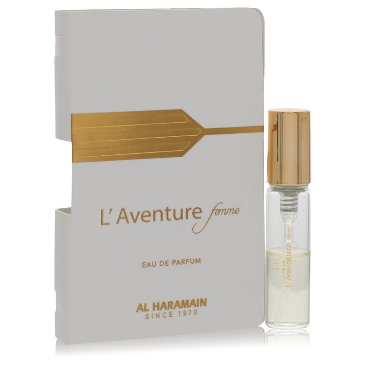 Authentic Al Haramain L'aventure Femme Vial (sample) .05 oz Outlet Batch Verified Bottle